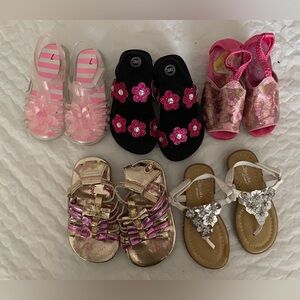Size 7 bundle of  Sandals
